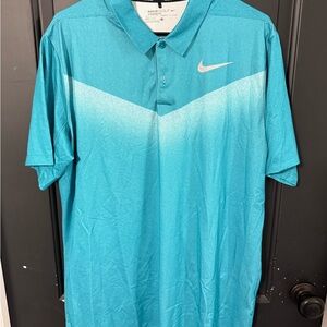 Nike Golf Men's Blue Golf Shirt